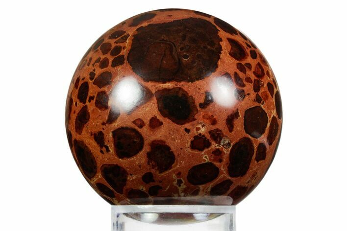 Polished Bauxite (Aluminum Ore) Sphere - Russia #354244